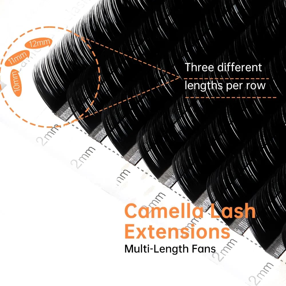 Extension ciglia singole Camellia Bloom LB LJ Curl