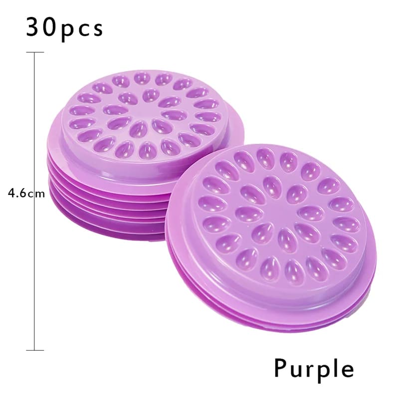 Porta Colla in Plastica a Forma di Fiore per Extension Ciglia