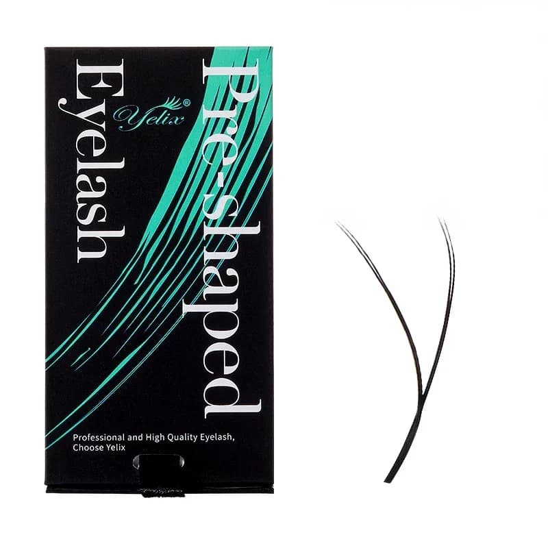 Ventagli premade 4D a forma di W 0.07mm Curvatura D
