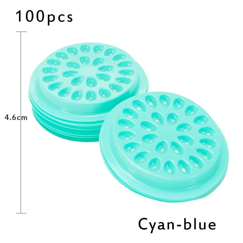 Porta Colla in Plastica a Forma di Fiore per Extension Ciglia