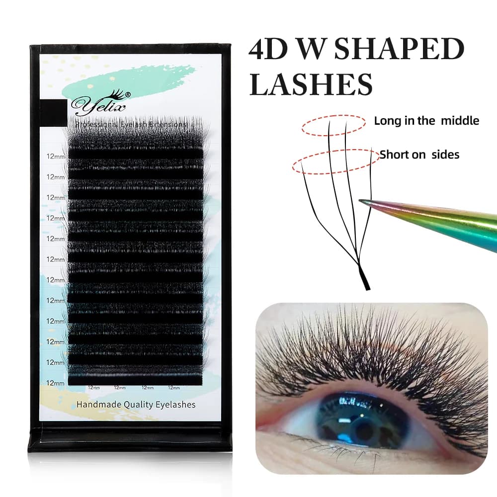 Extension 4D W Shape Ricciolo D Mix 8-12mm Aggiornate