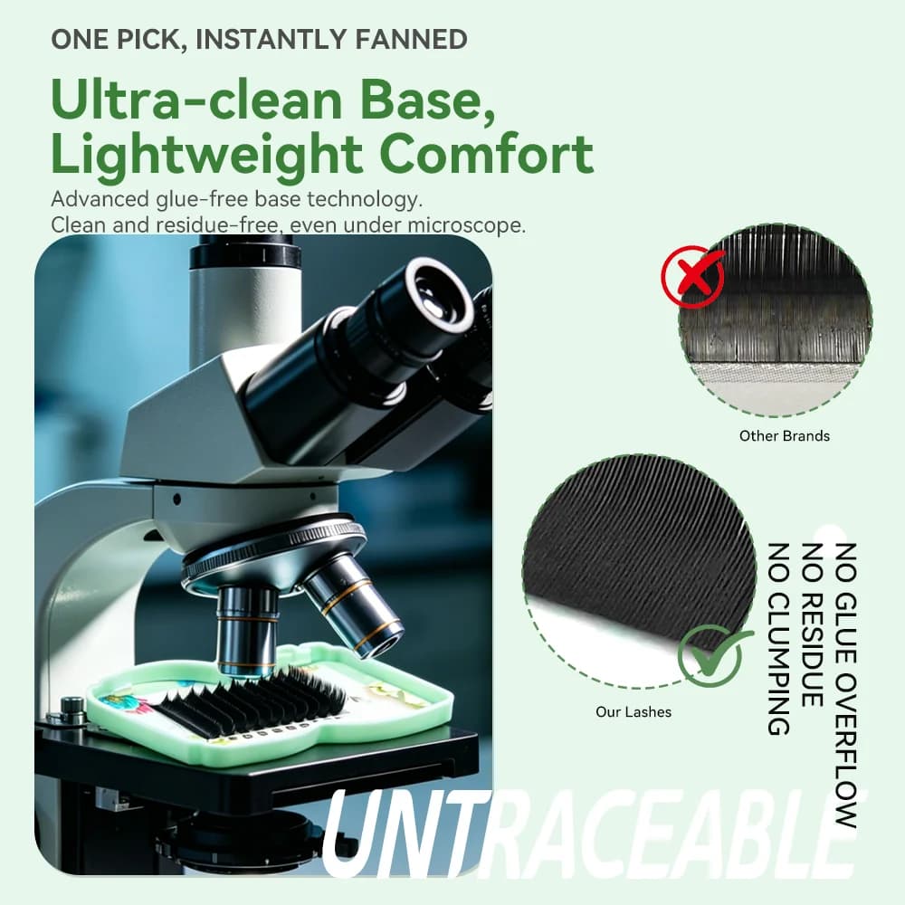 Extension ciglia a ventaglio volume preformate Smart Bloom W-Shape
