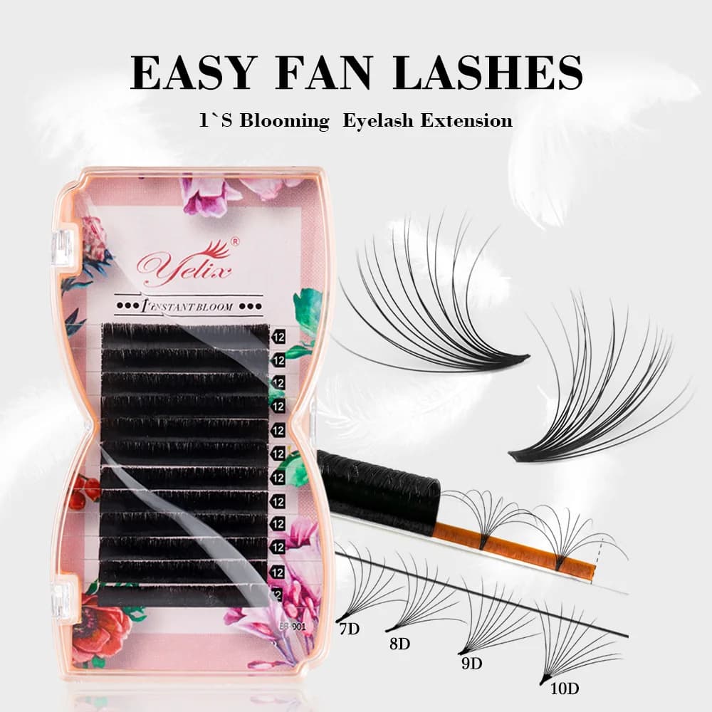 Easy Fan Mega Volume Extension Ciglia, 0.03/0.05mm