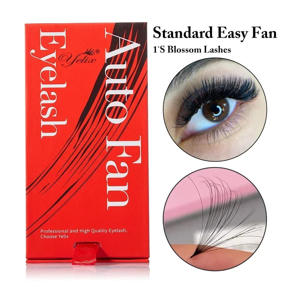 Ciglia Mega Volume Super Matte Curvatura D Easy Fan 8-15mm
