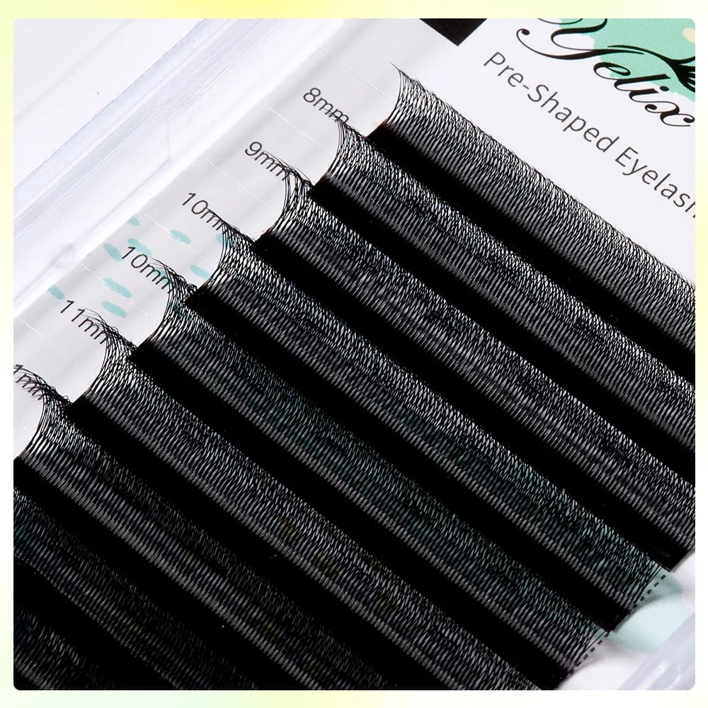 Extension Ciglia W-Shape 4D Strette, 5 Confezioni