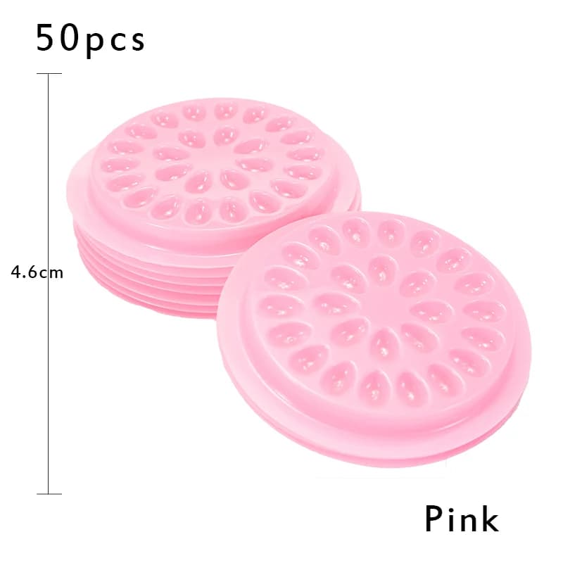 Porta Colla in Plastica a Forma di Fiore per Extension Ciglia