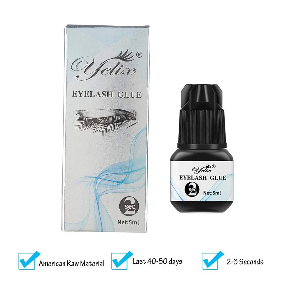 Colla Professionale per Extension Ciglia 5ml Confezione da 3