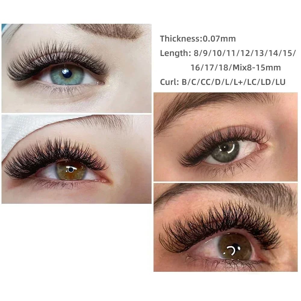 Extension Ciglia Volume Brasiliane Morbide